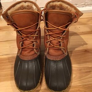 Women’s size 8 L.L. Bean boots.